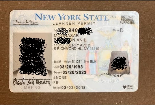 Apply for a NYS driver's license | non-driver ID card