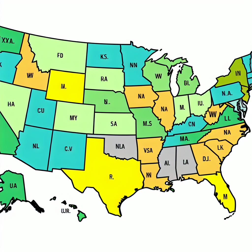 Map of state diversity in inspections