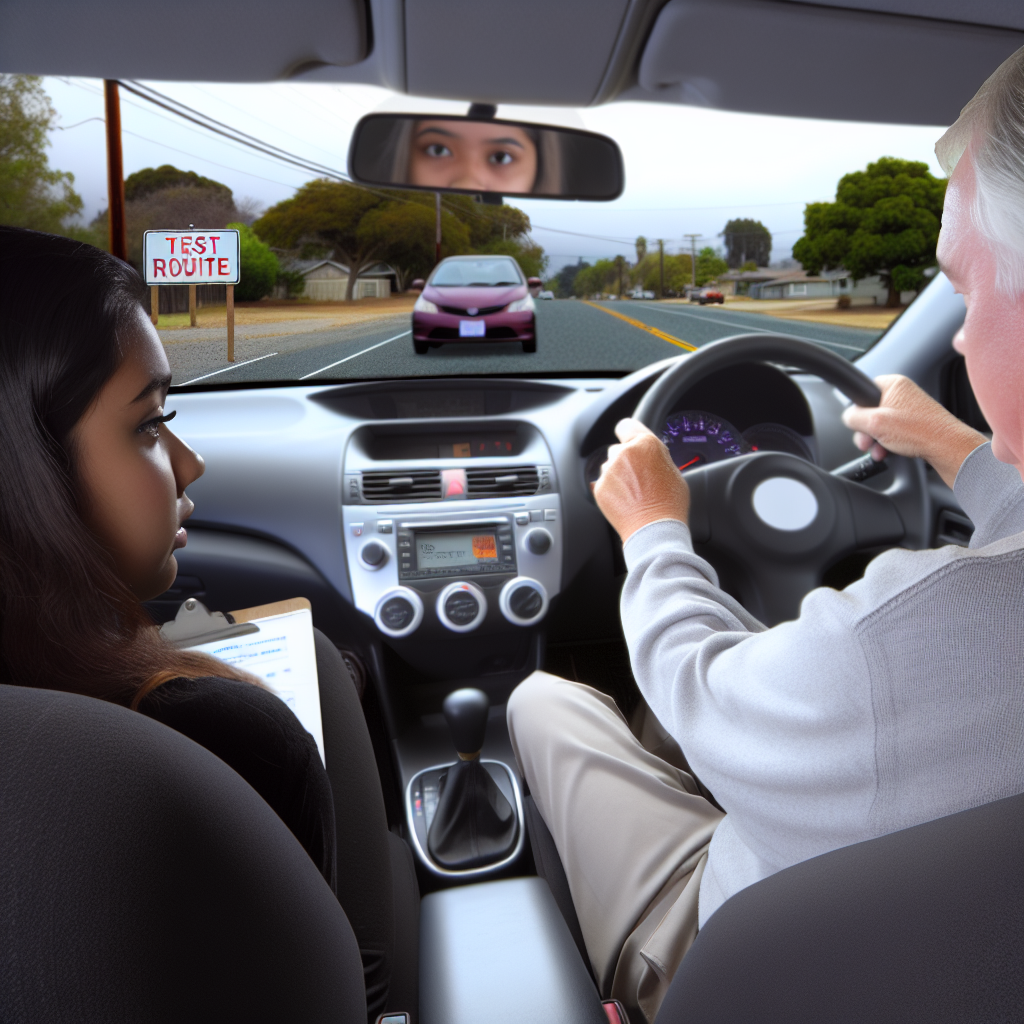 Driving Test Scenario