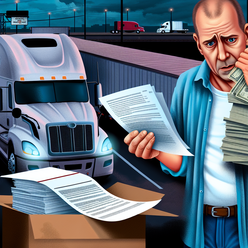financial stress in trucking