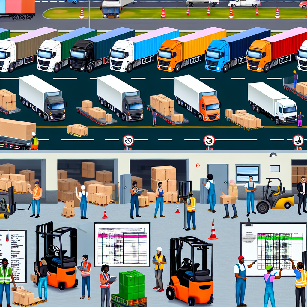 Busy Logistics Hub