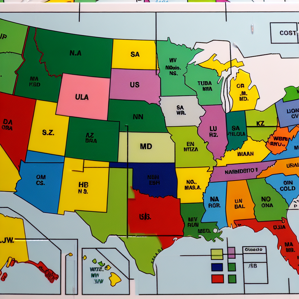 Map of RV Regulations in the US
