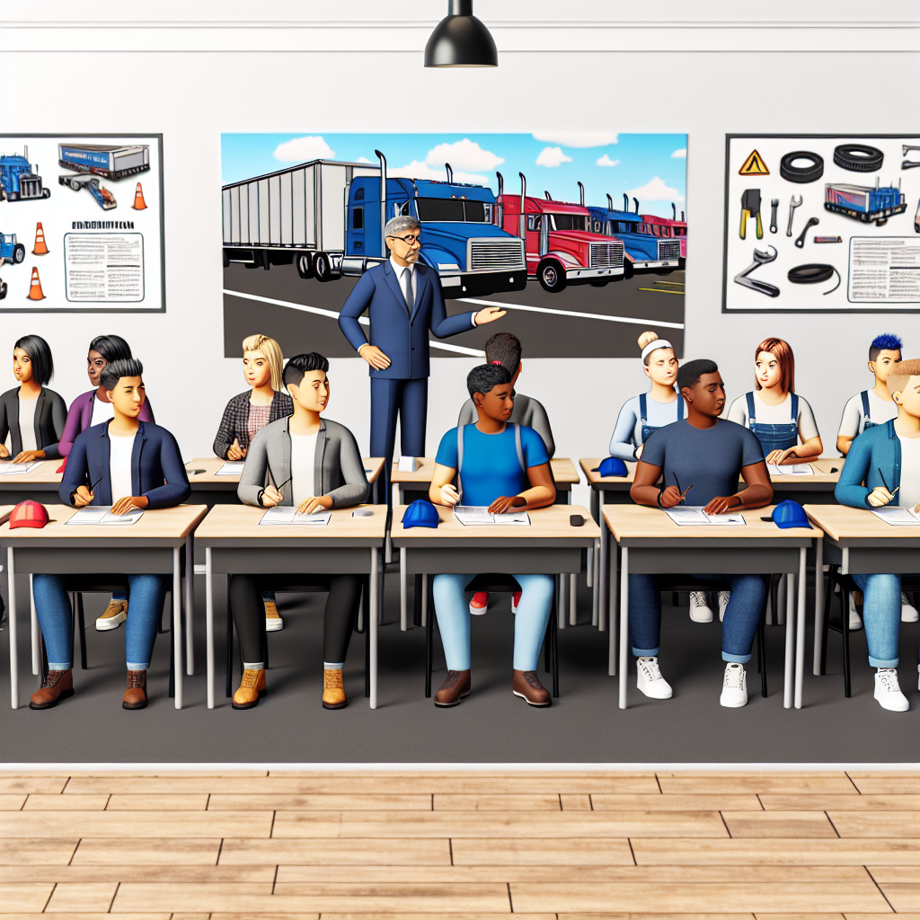 Truck Driver Training Classroom