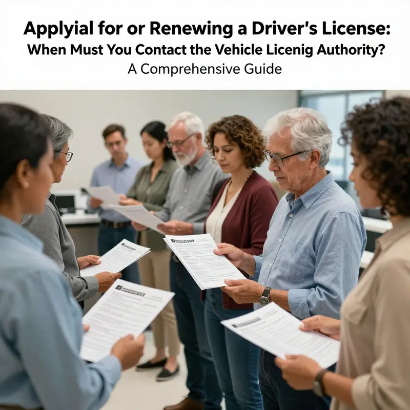 Individuals at a DMV office ready to apply for or renew their driver’s licenses.