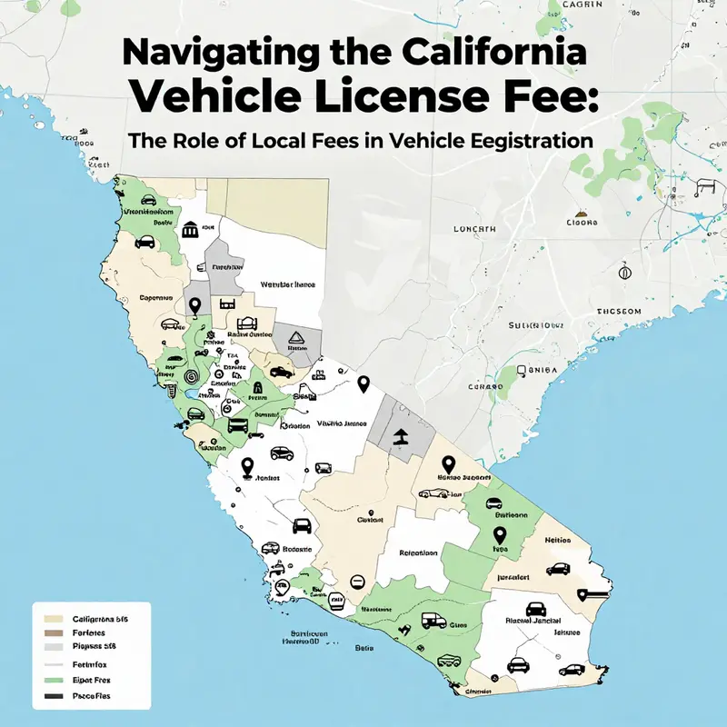 Understanding the calculation process of California’s Vehicle License Fee (VLF).