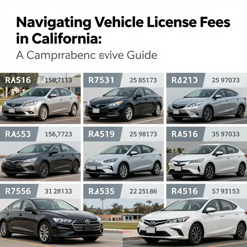 A visual representation of California’s annual vehicle license fee for electric vehicles.