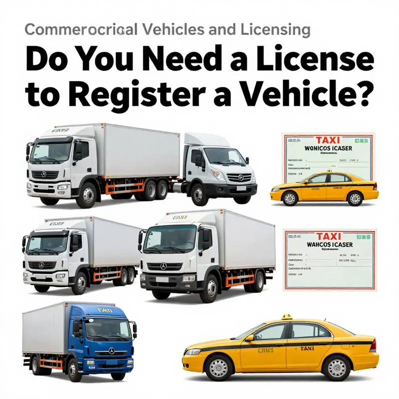 Examining the distinct roles of driver’s licenses and vehicle registrations.