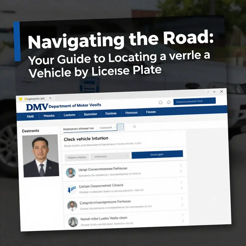 A law enforcement officer verifying vehicle information via a license plate check.