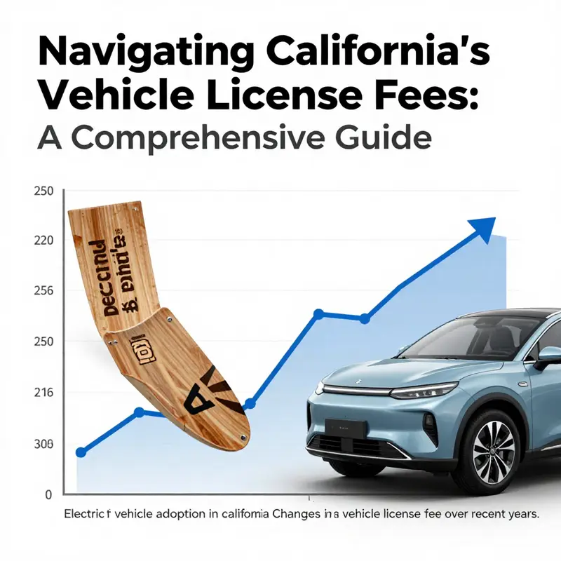 Breakdown of California’s vehicle license fees for electric and plug-in hybrid vehicles.