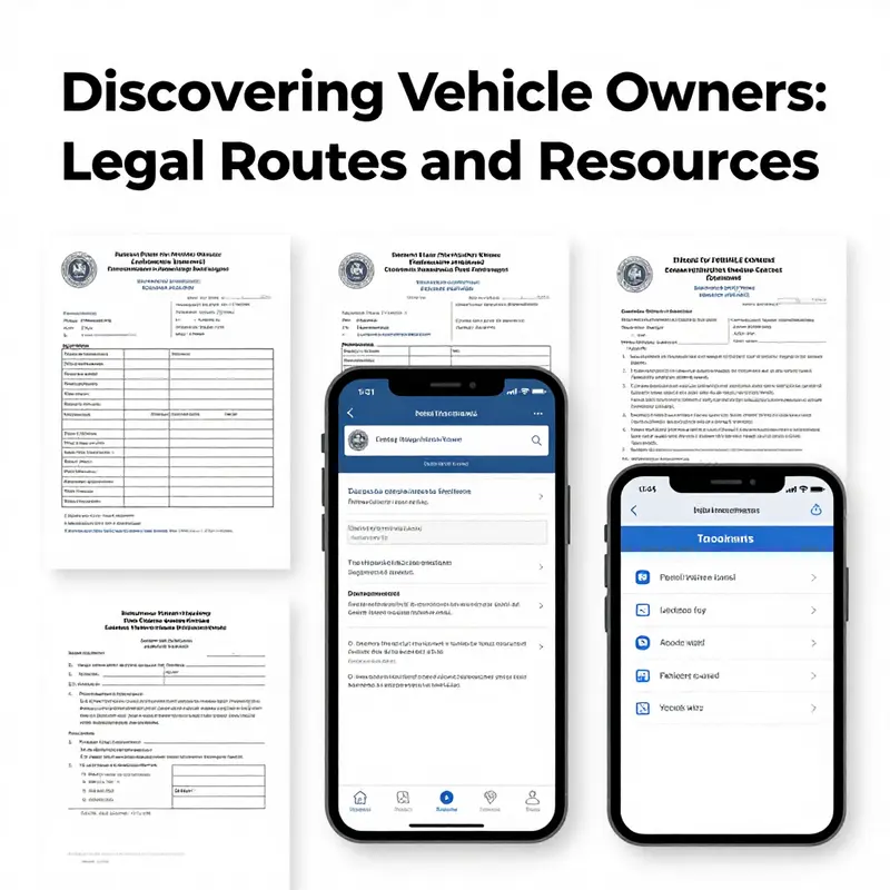 Legal methods for finding vehicle owners include reporting to authorities and using official apps.