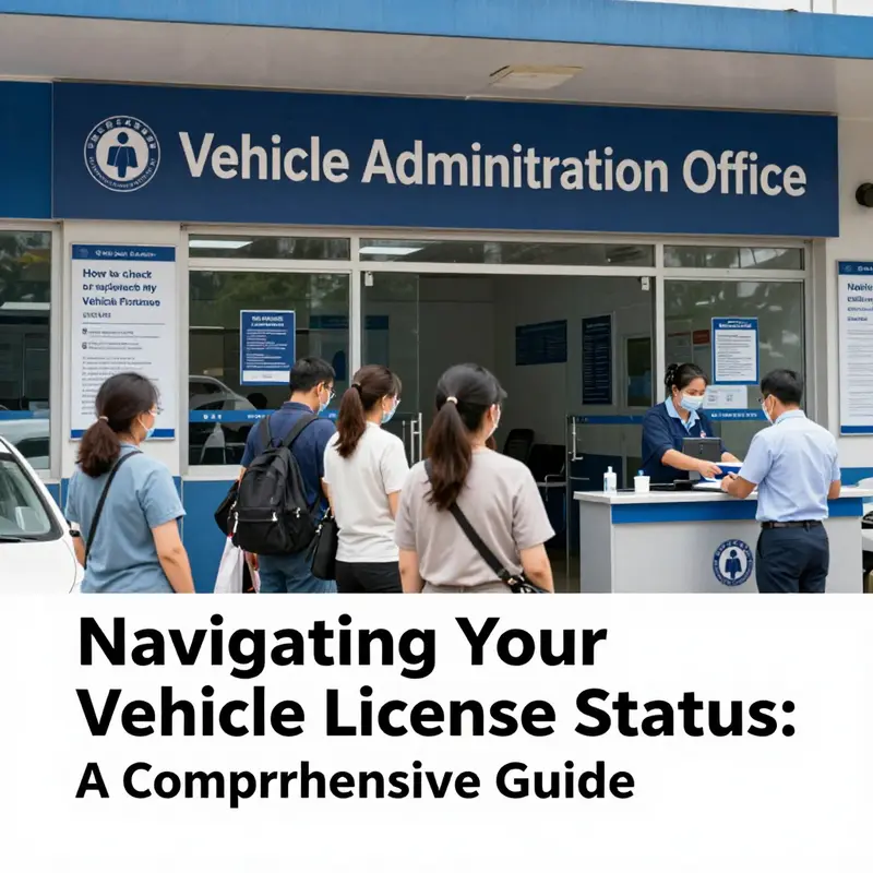 User checking vehicle license status on the Traffic Management 12123 app.