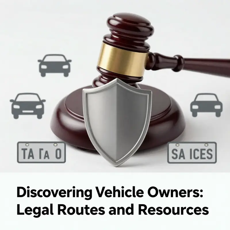 Legal methods for finding vehicle owners include reporting to authorities and using official apps.