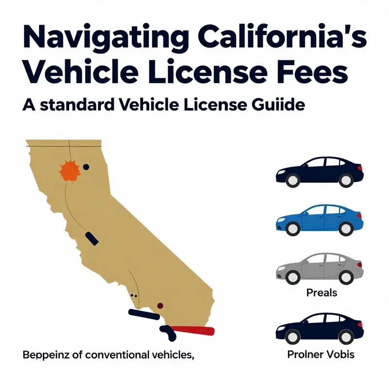 Breakdown of California’s vehicle license fees for electric and plug-in hybrid vehicles.