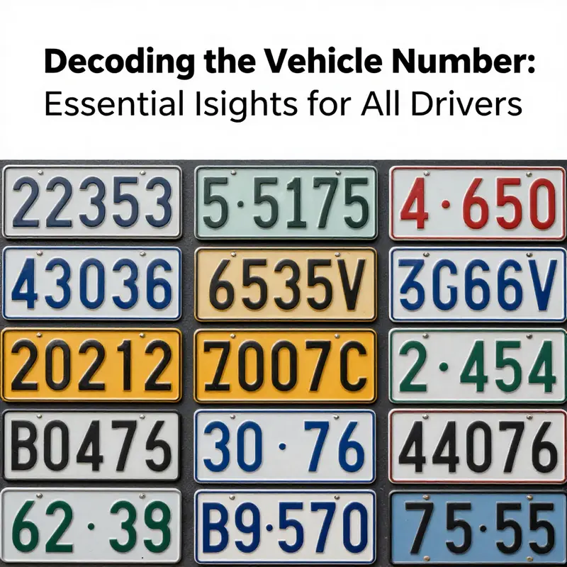A variety of vehicle license plates emphasizing their role as unique identifiers.