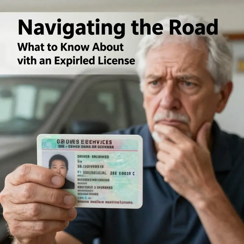 A reminder of the potential legal consequences when driving without a valid license.