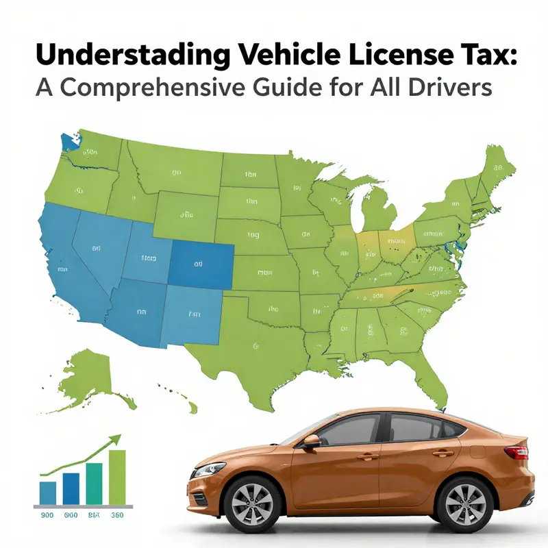 Diverse drivers discussing the importance and details of vehicle license tax.