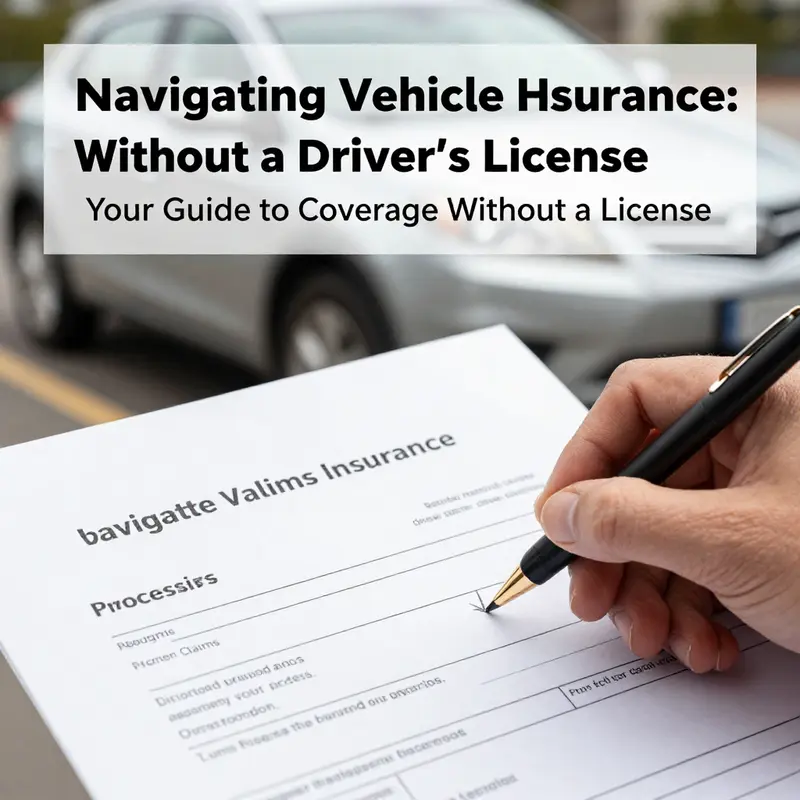 Understanding the legalities behind acquiring vehicle insurance without a driver’s license.