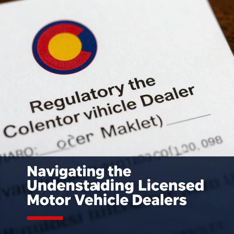 A licensed Colorado motor vehicle dealer engaging with customers at their dealership.