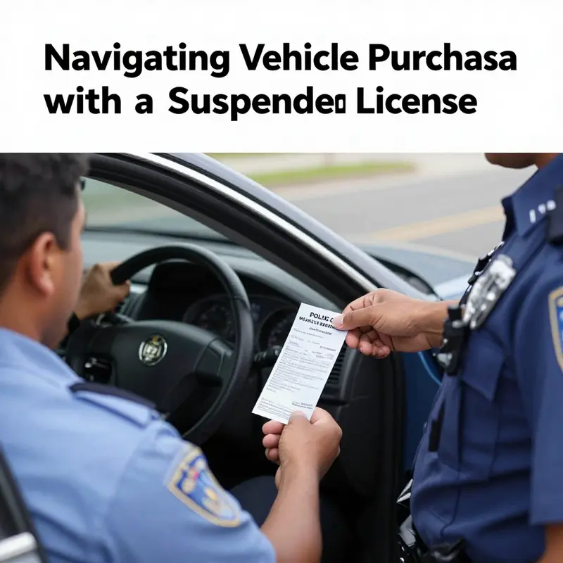 Understanding the legal landscape when purchasing a vehicle with a suspended license is crucial.