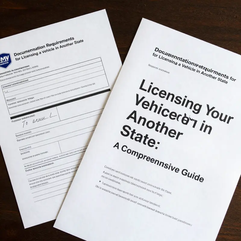 Individuals defining residency requirements at the DMV for out-of-state vehicle licensing.