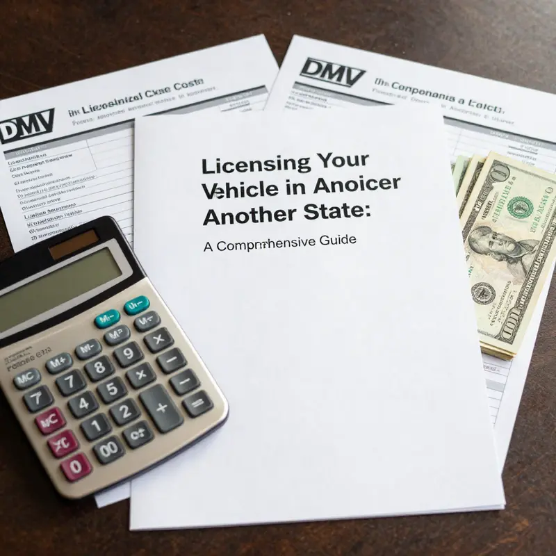 Individuals defining residency requirements at the DMV for out-of-state vehicle licensing.