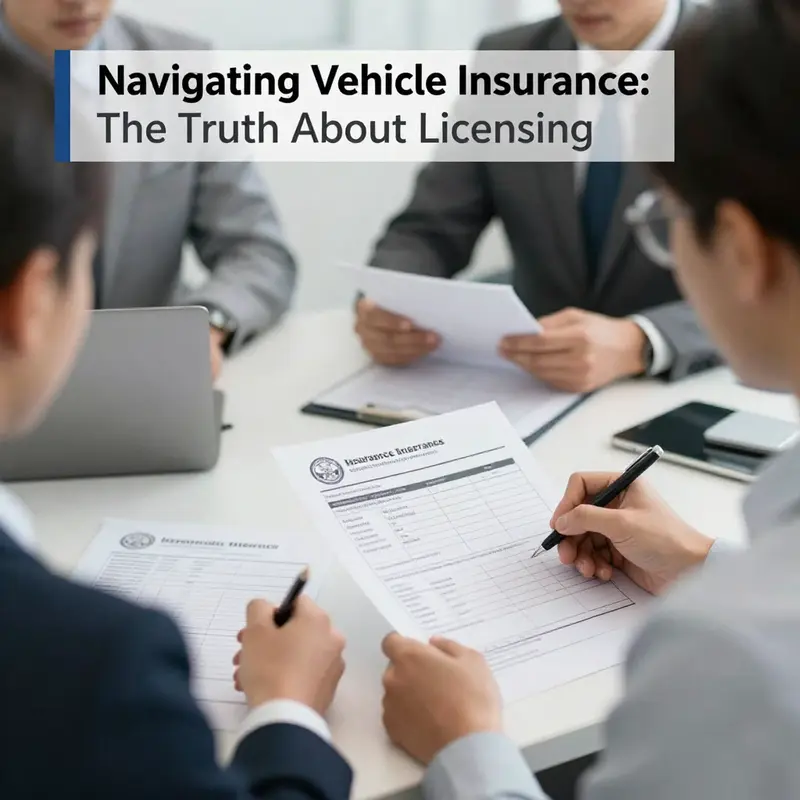 The essential role of a driver’s license in securing vehicle insurance.