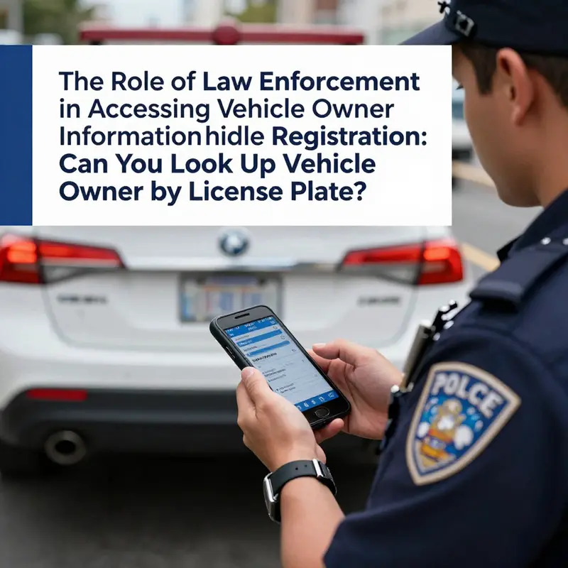 An illustration representing the legal implications surrounding vehicle owner inquiries.