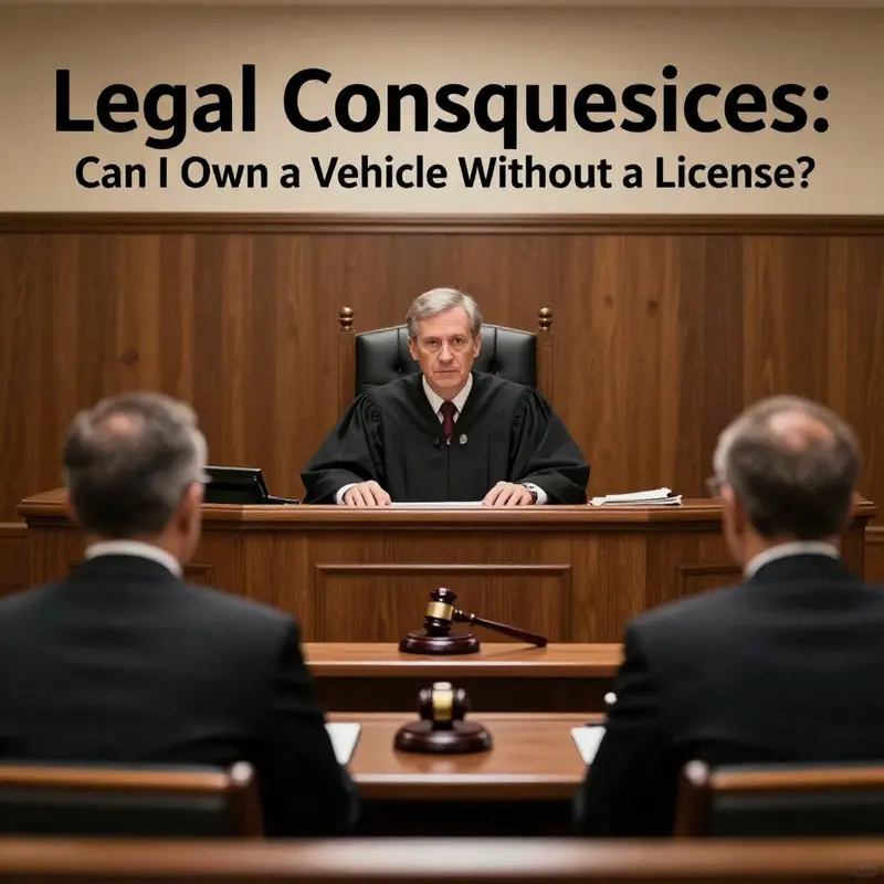 A family exploring car ownership options without a driver’s license at an American dealership.