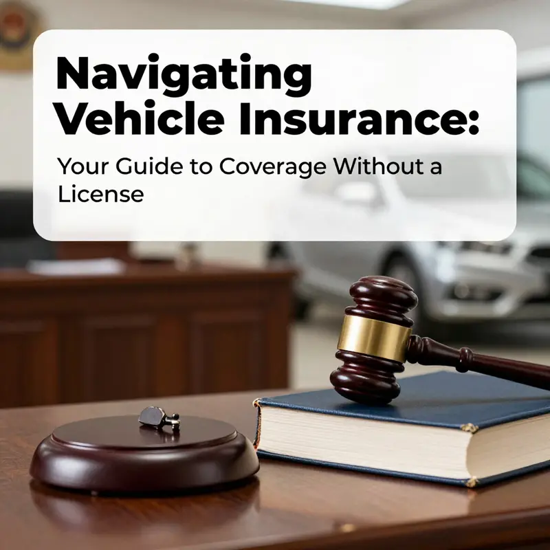 Understanding the legalities behind acquiring vehicle insurance without a driver’s license.
