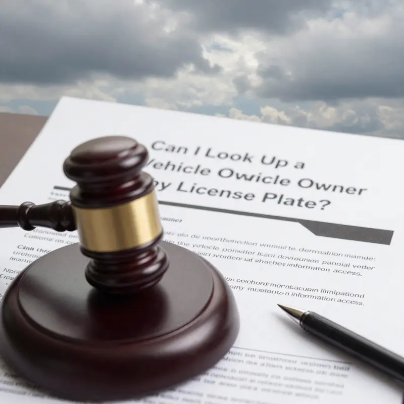 Legal limitations in accessing vehicle ownership information.