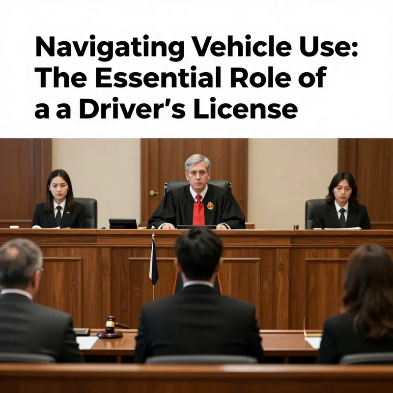 A driver’s license displaying essential details showcasing its role as a crucial permit for operating a motor vehicle.