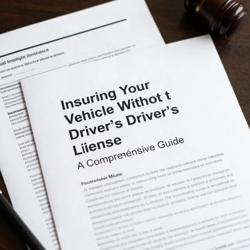 A detailed insight into the principles of vehicle insurance without a driver’s license.