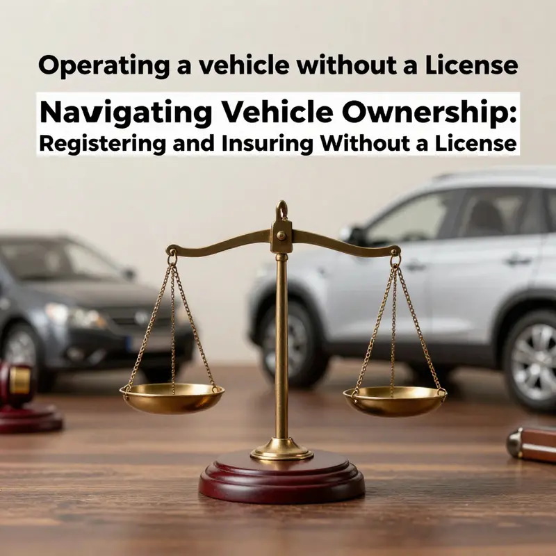 The essential documents needed for vehicle registration without a driver’s license.