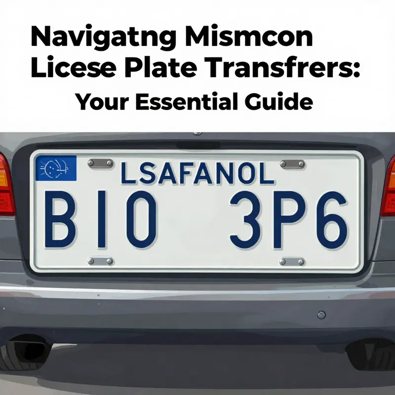 A visual representation of license plate ownership, emphasizing that they are state-issued.