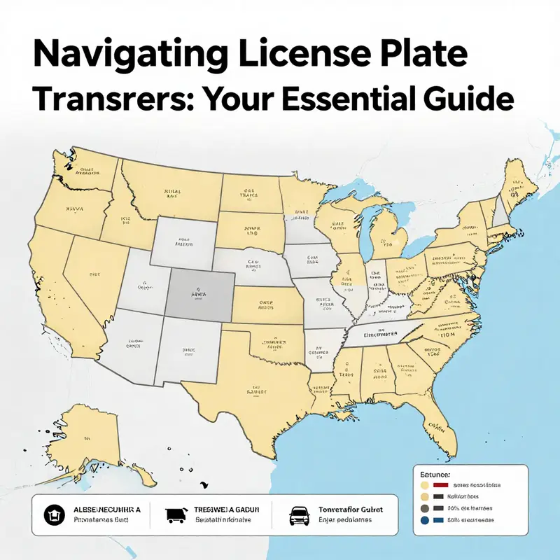 A visual representation of license plate ownership, emphasizing that they are state-issued.