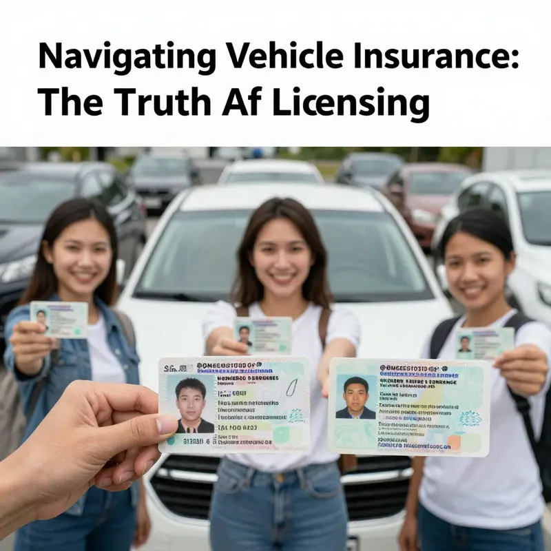 The essential role of a driver’s license in securing vehicle insurance.