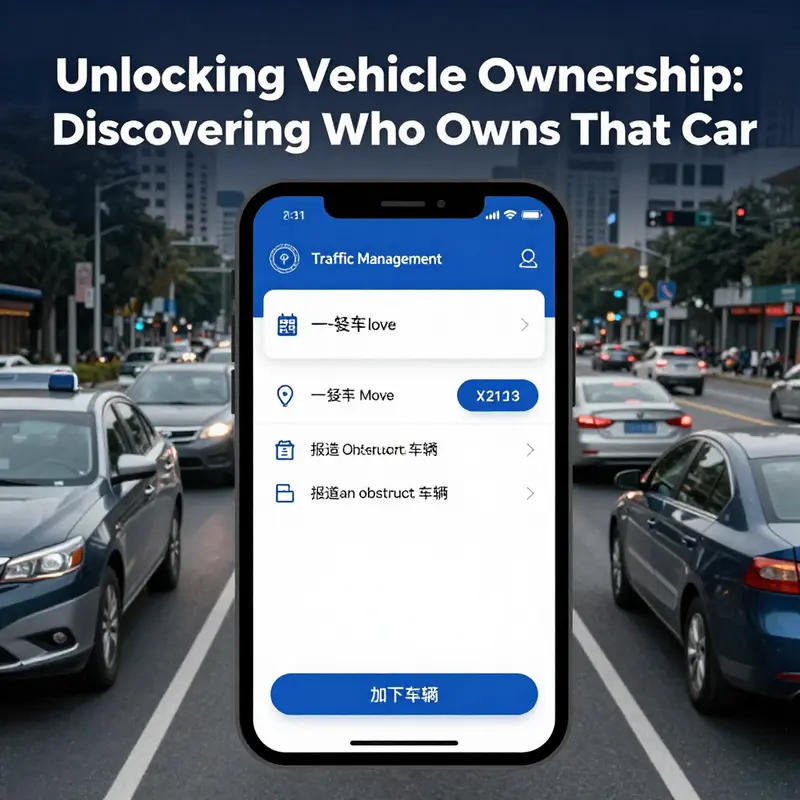 Legal aspects surrounding the inquiry of vehicle ownership through license plates.