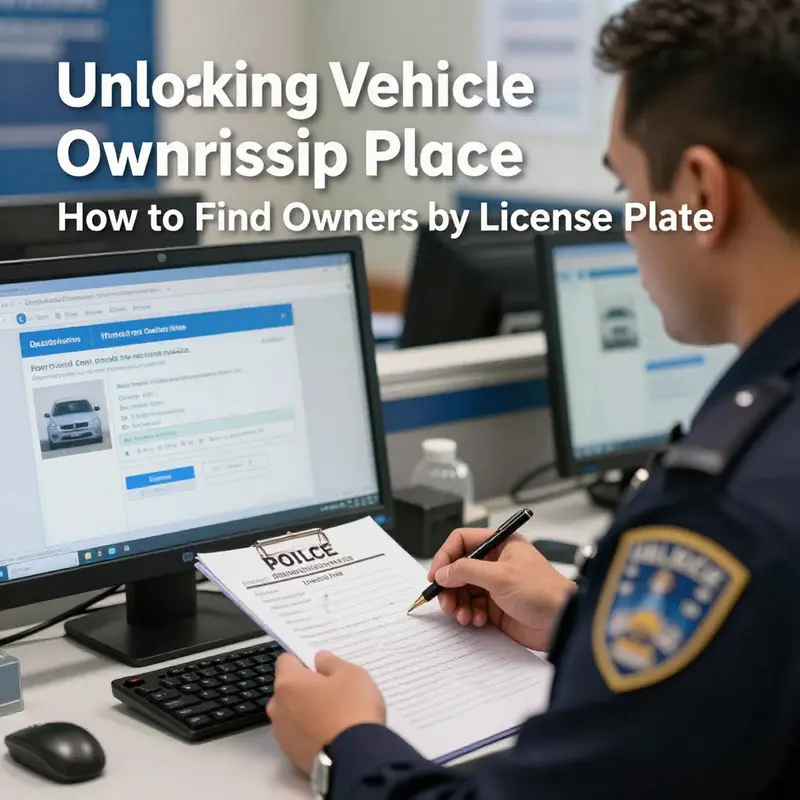An illustrative interface of the Traffic Management 12123 App for accessing vehicle owner information.