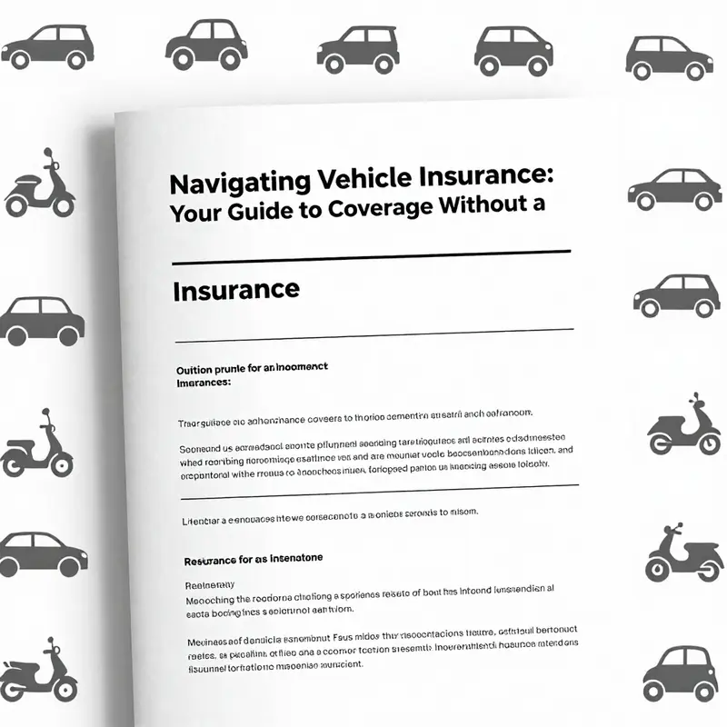 Understanding the legalities behind acquiring vehicle insurance without a driver’s license.