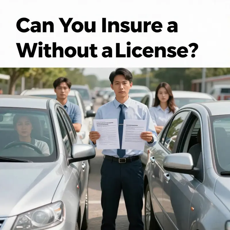 Understanding the essential requirements to obtain vehicle insurance without a driver’s license.