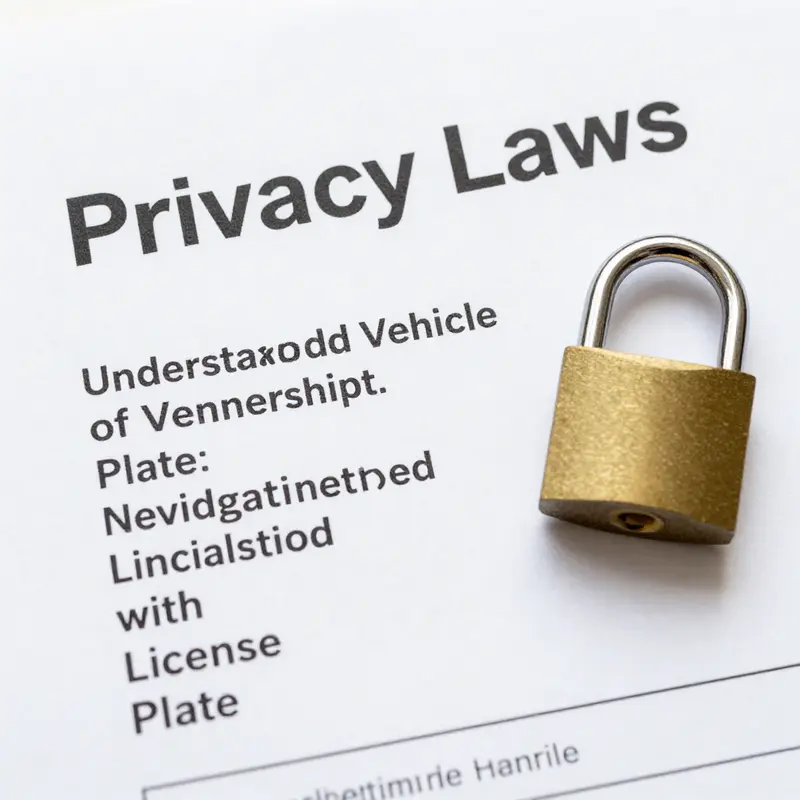 Understanding the legal and ethical considerations in identifying vehicle ownership.