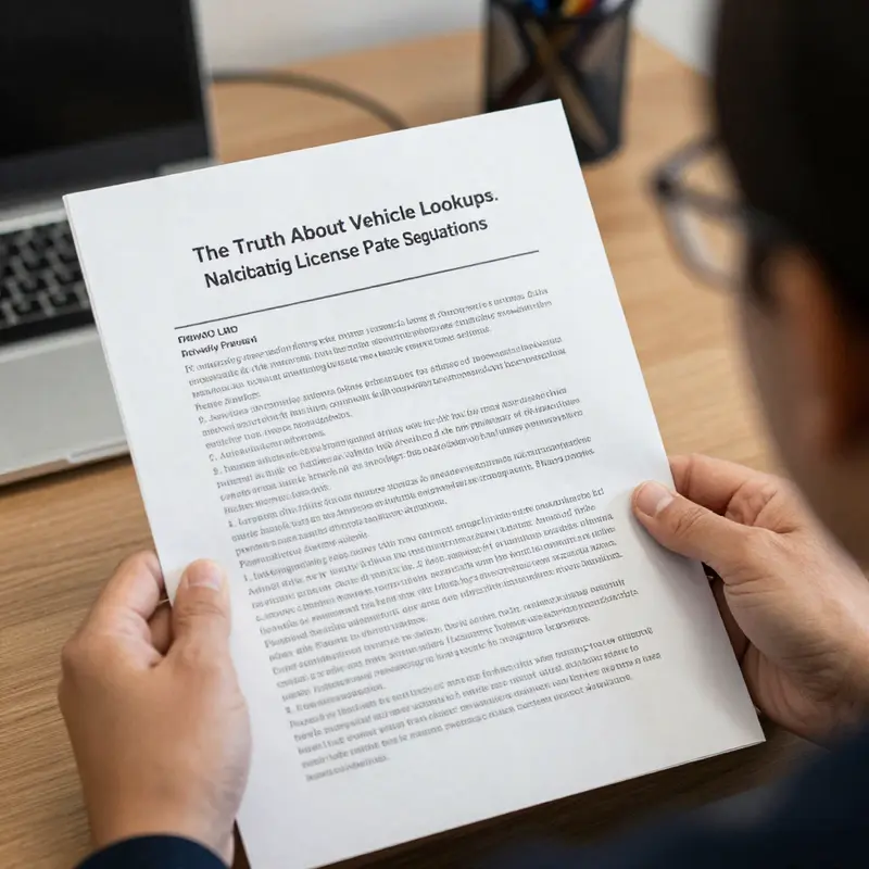 A legal expert guides clients on the proper ways to access vehicle owner information.