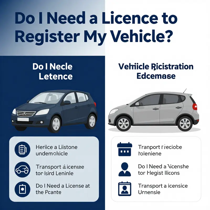 A group of individuals discussing vehicle registration requirements.
