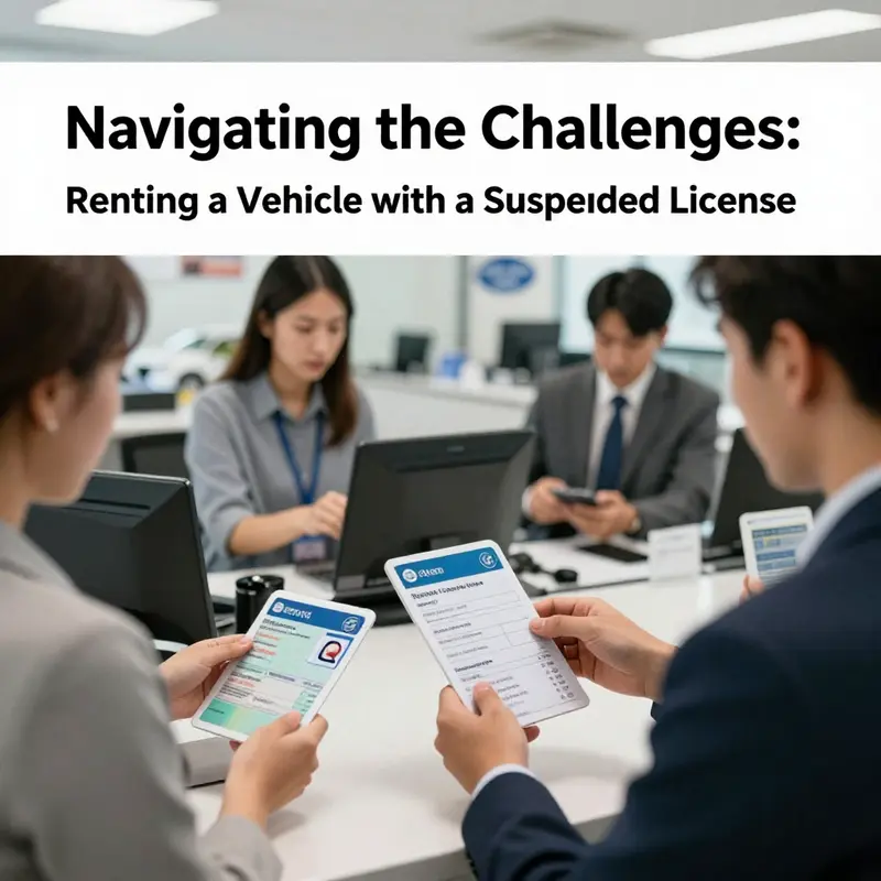 Legal constraints surrounding rental agreements for those with suspended licenses.