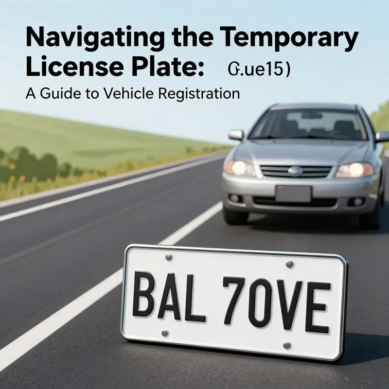 An overview of how temporary licenses facilitate initial vehicle operation.
