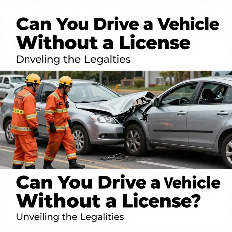 Courtroom scenario emphasizing the legal implications of driving without a valid license.