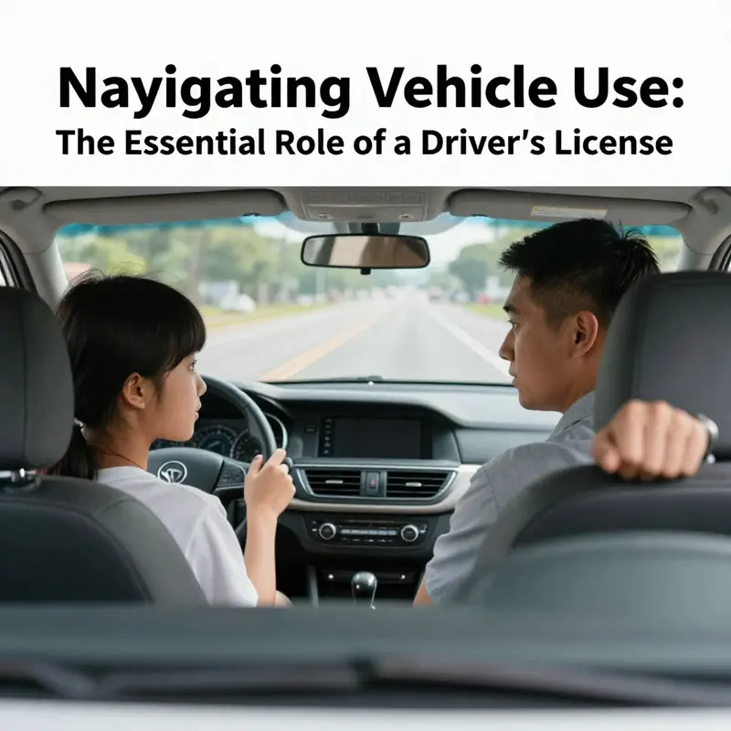A driver’s license displaying essential details showcasing its role as a crucial permit for operating a motor vehicle.
