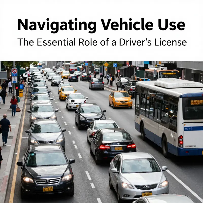 A driver’s license displaying essential details showcasing its role as a crucial permit for operating a motor vehicle.
