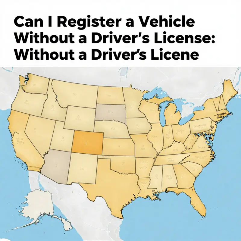 An individual examining legal documents related to vehicle registration.