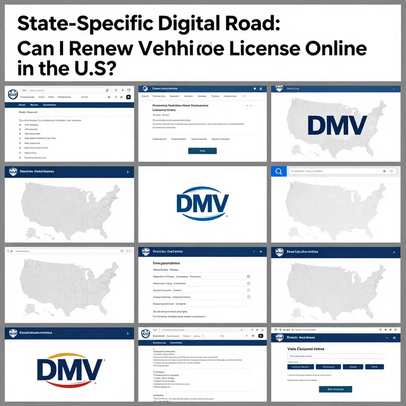 Step-by-step guide to renew vehicle licenses online.